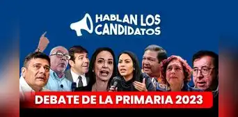 Debate de la Primaria 2023: ¿cómo y dónde ver "Hablan los candidatos"? Debate de la Primaria 2023: ¿cómo y dónde ver "Hablan los candidatos"?
