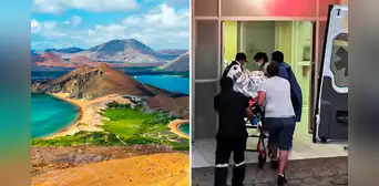 Niño de 8 años sobrevive a caída en un cráter de 100 metros de profundidad en las islas Galápagos Niño de 8 años sobrevive a caída en un cráter de 100 metros de profundidad en las islas Galápagos