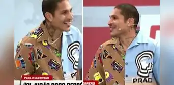 Paolo Guerrero hizo un amague de salir del set tras ser consultado sobre su salida de Racing Paolo Guerrero hizo un amague de salir del set tras ser consultado sobre su salida de Racing