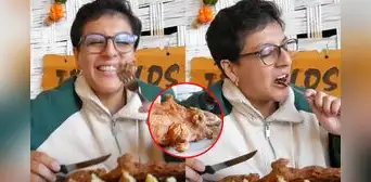 Youtuber queda impactada tras probar cuy chactado en Arequipa: “Sabe a pollo” Youtuber queda impactada tras probar cuy chactado en Arequipa: “Sabe a pollo”