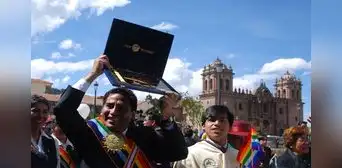 Placa que declara Machu Picchu como maravilla se perdió hace años Placa que declara Machu Picchu como maravilla se perdió hace años