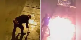 Comas: incendian fachada de casa de empresarios de transporte tras extorsionarlos por S/10.000 Comas: incendian fachada de casa de empresarios de transporte tras extorsionarlos por S/10.000