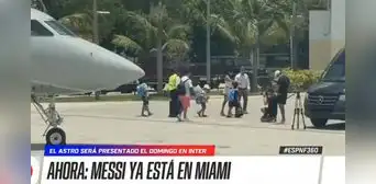 Lionel Messi llegó a Estados Unidos EN VIVO: será presentado como jugador del Inter Miami Lionel Messi llegó a Estados Unidos EN VIVO: será presentado como jugador del Inter Miami