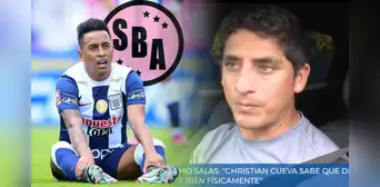 'Chicho' Salas no descarta a Cueva y habló sobre su posible retorno al equipo ante Boys 'Chicho' Salas no descarta a Cueva y habló sobre su posible retorno al equipo ante Boys