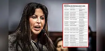 Congreso: Patricia Chirinos y el hábito de denunciar a sus adversarios