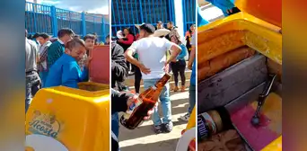 ¡Negocio es negocio! Heladero sorprende al vender cerveza con su triciclo durante procesión ¡Negocio es negocio! Heladero sorprende al vender cerveza con su triciclo durante procesión