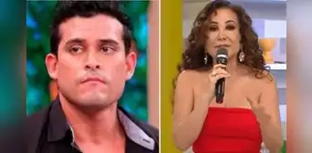 Christian Domínguez iba a entrevistar a Sergio George, pero Janet Barboza lo reemplazó