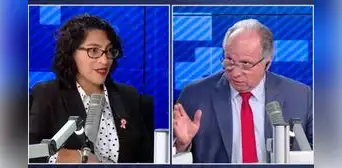 Ministra Urteaga: “Reconozco que fue un error la reunión con La Resistencia, pero aquí estoy dando la cara”