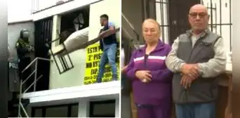 Surco: desalojan violentamente a pareja de ancianos de su propia casa Surco: desalojan violentamente a pareja de ancianos de su propia casa