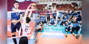 ¡Viniendo desde atrás! Enorme victoria de Argentina por 3-2  ante Bélgica en el Mundial Sub-21 de Vóley