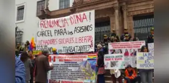 Marcha del 19 de julio: protestantes buscan adelanto de elecciones y renuncia de Dina Boluarte Marcha del 19 de julio: protestantes buscan adelanto de elecciones y renuncia de Dina Boluarte