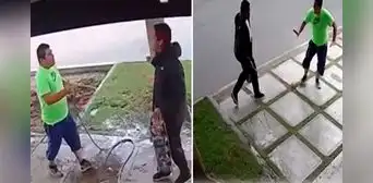 Joven intentó acuchillar a su vecino mientras regaba su jardín en Surco: “Me escupió en la espalda” Joven intentó acuchillar a su vecino mientras regaba su jardín en Surco: “Me escupió en la espalda”