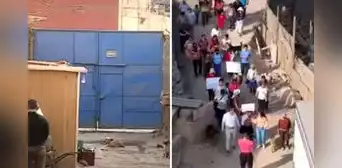 Ate: mecánico coloca portón en plena calle y cobra ‘peaje’ a vecinos para pasar