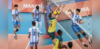 ¡Triunfazo! Argentina aplastó por 3-0 a Brasil y pasó a semifinales del Mundial de Vóley Sub-21 ¡Triunfazo! Argentina aplastó por 3-0 a Brasil y pasó a semifinales del Mundial de Vóley Sub-21