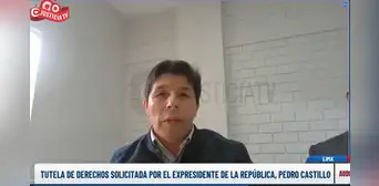 Castillo: "Estoy convencido de que Fiscalía es colaborador del Congreso y de este Gobierno" Castillo: "Estoy convencido de que Fiscalía es colaborador del Congreso y de este Gobierno"