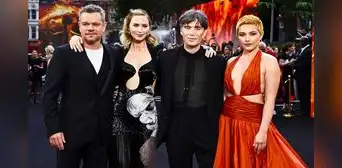 “Oppenheimer”: elenco abandonó la premiere para apoyar la huelga del sindicato de actores “Oppenheimer”: elenco abandonó la premiere para apoyar la huelga del sindicato de actores