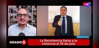 Gómez Fernandini sobre La Resistencia: "Ahora hacen llamados públicos a la violencia y no pasa nada" Gómez Fernandini sobre La Resistencia: "Ahora hacen llamados públicos a la violencia y no pasa nada"
