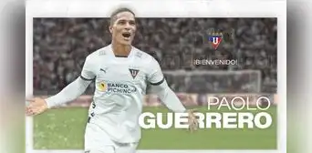 Paolo Guerrero fue anunciado como flamante fichaje de LDU de Ecuador tras dejar Racing Paolo Guerrero fue anunciado como flamante fichaje de LDU de Ecuador tras dejar Racing