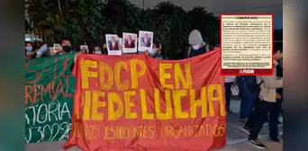 Estudiantes de la UNMSM levantan toma de la puerta 5 y anuncian medidas: "La lucha no termina aquí" Estudiantes de la UNMSM levantan toma de la puerta 5 y anuncian medidas: "La lucha no termina aquí"