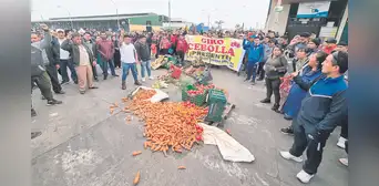 Empiezan a malograrse alimentos en Mercado Mayorista de Lima