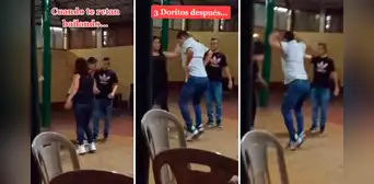 Joven lo reta a bailar y rompe la pista con espectacular coreografía del “Siqui Siqui” Joven lo reta a bailar y rompe la pista con espectacular coreografía del “Siqui Siqui”