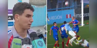 Succar molesto por el penal a Cristal: "El árbitro nos dijo que no sabía quién hizo la falta"