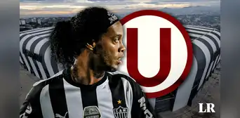 Excapitán de la U se luce con Ronaldinho en inauguración del nuevo estadio de Atlético Mineiro Excapitán de la U se luce con Ronaldinho en inauguración del nuevo estadio de Atlético Mineiro