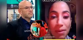 Nelly Rossinelli pide al army parar con amenazas si elimina a Mr. Peet de 'El gran chef: famosos'