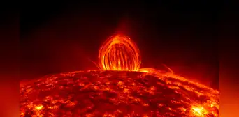 'Lluvia' en el Sol: el extraño fenómeno captado por la nave Solar Orbiter