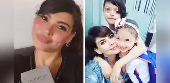 Angie Jibaja se conmueve por sus hijos: “Los extraño tanto, no sé cuánto más podré soportar”