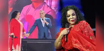 Eva Ayllón celebró junto con artistas en estadio San Marcos: 50 años enamorando al Perú y al mundo
