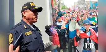 Protestas en Perú: desplegarán más de 2.000 policías en Arequipa durante la protesta contra Dina Boluarte Protestas en Perú: desplegarán más de 2.000 policías en Arequipa durante la protesta contra Dina Boluarte