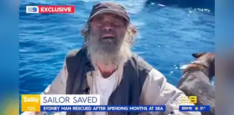 Rescatan a marinero y a su perrita tras 2 meses de naufragio: ¿cómo lograron sobrevivir? Rescatan a marinero y a su perrita tras 2 meses de naufragio: ¿cómo lograron sobrevivir?