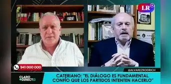 Pedro Cateriano: "Por una cuestión de principios, no nos oponemos a ninguna marcha" Pedro Cateriano: "Por una cuestión de principios, no nos oponemos a ninguna marcha"