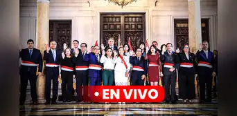 EN VIVO: Inicia mensaje de Dina Boluarte sus ministros sobre la 'Marcha Nacional' del 19 de julio EN VIVO: Inicia mensaje de Dina Boluarte sus ministros sobre la 'Marcha Nacional' del 19 de julio