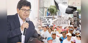 'Marcha Nacional': suspenden clases escolares en Arequipa por protestas contra Dina Boluarte