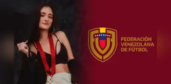 Influencer venezolana rediseña el logo de la FVF y se vuelve viral: "Tomen nota y contrátenla"