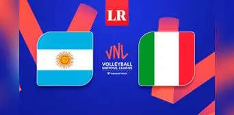 Argentina vs. Italia EN VIVO: ¿a qué hora ver los cuartos de final de la Volleyball Nations League? Argentina vs. Italia EN VIVO: ¿a qué hora ver los cuartos de final de la Volleyball Nations League?