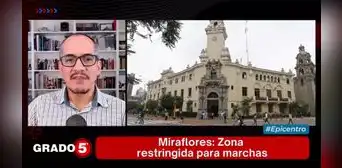 Gómez Fernandini sobre zonas restringidas: "Es inconstitucional porque atenta contra el derecho de protesta" Gómez Fernandini sobre zonas restringidas: "Es inconstitucional porque atenta contra el derecho de protesta"