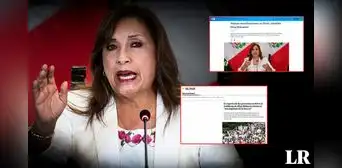Así informó la prensa internacional sobre el mensaje de Dina Boluarte y las protestas en Perú Así informó la prensa internacional sobre el mensaje de Dina Boluarte y las protestas en Perú