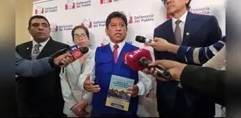 Defensor del Pueblo sobre 'Marcha Nacional': “Nuestra condena a la violencia es absoluta” Defensor del Pueblo sobre 'Marcha Nacional': “Nuestra condena a la violencia es absoluta”