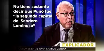 Sin sustento: Puno no es “la segunda capital de Sendero Luminoso”, como afirmó exjefe de la DINI Sin sustento: Puno no es “la segunda capital de Sendero Luminoso”, como afirmó exjefe de la DINI