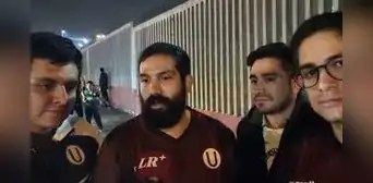 Así fue la reacción de los hinchas de Universitario tras la eliminación ante Corinthians Así fue la reacción de los hinchas de Universitario tras la eliminación ante Corinthians