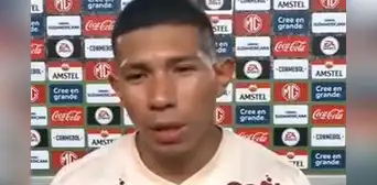 Edison Flores tras derrota de la 'U' frente a Corinthians: "Es un golpe duro, pero estoy orgulloso de mis compañeros"
