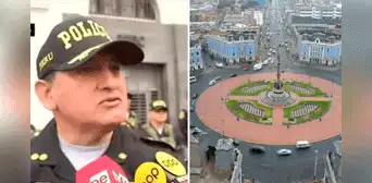 Plaza Dos de Mayo: detienen a sujeto que usó rayo láser para apuntar a la PNP