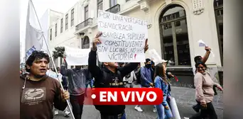 'Marchas en Lima' hoy, 19 de julio, EN VIVO: cancelan salida de buses interprovinciales en La Victoria 'Marchas en Lima' hoy, 19 de julio, EN VIVO: cancelan salida de buses interprovinciales en La Victoria