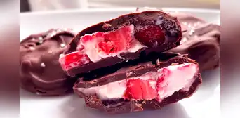 Bites de fresa y yogurt: ¿cómo preparar esta saludable receta en 4 pasos?