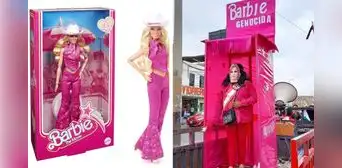 'Protestas en Perú': manifestante se disfraza de Barbie en marcha contra Dina Boluarte 'Protestas en Perú': manifestante se disfraza de Barbie en marcha contra Dina Boluarte