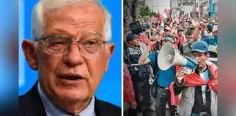 Piden a vicepresidente de la Unión Europea tomar medidas en defensa del derecho a la protesta en Perú Piden a vicepresidente de la Unión Europea tomar medidas en defensa del derecho a la protesta en Perú