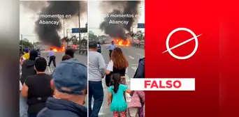 Manifestantes de la 'Marcha Nacional' no aparecen en video de "incendio provocado en avenida Abancay"